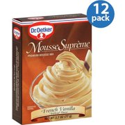 Angle View: Dr. Oetker French Vanilla Mousse Mix, 2.7 Ounce
