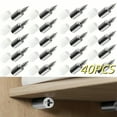 thumbnail image 2 of 20/40Pcs Self-tapping Screws Cabinet Laminate Support Laminate Holder Screw Self Tapping Integrated Screw Cabinet Shelf Holder, 2 of 8