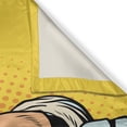 thumbnail image 3 of Ambesonne Astronaut Kitchen Curtains, We Can Do It Space, 55"x39", Multicolor, 3 of 3