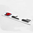 thumbnail image 5 of Yoaoo Paquete De 2 Emblemas Oem 1Le Con Letra Trasera Compatible Con Puerta Zl1 1Le 1Le, Color Rojo Cromado Mate, 5 of 5
