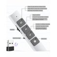 thumbnail image 2 of Apuntador Xtellar Presentador Láser Inalámbrico Remoto Usb Recargable Color Blanco, 2 of 5