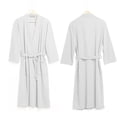 thumbnail image 4 of Women Water Absorption Bath Robe Solid Waffle Absorption Bath Bathrobe Spa Home Dress Nightgown, 4 of 9