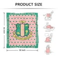 thumbnail image 6 of Sorority Gifts for Women Throw Blanket Soft Micro Throw Light Weight Flannel Blanket for Home, Bed, Sofa 50''''X60'''', 6 of 6