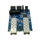 thumbnail image 1 of Conmutador de Fibra Gigabit Ethernet 2RJ45 UTP 2SFP Convertidor de Medios de Fibra Óptica Gigabit 2SC 2RJ45 Ethernet 10/100/1000M, 1 of 5