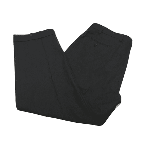 $79.50 Lauren Ralph Lauren Mens Pleated Dress Pants BROWEN 38X32