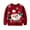 Red, variant on URMAGIC Toddler Boys Girls Knit Sweater Kids Christmas Pullover Santa Print Sweatshirt Winter Warm Coat