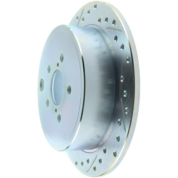 StopTech Select Sport 09-13 Subaru Forester Slotted and Drilled Right Rear Rotor