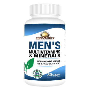 Men's Multivitamins & Mineral Supplement, Chromium, Potassium, Magnesium, 30 Ct
