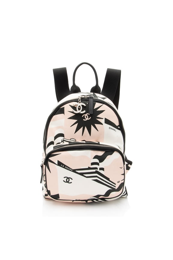 Pre-Owned Chanel Canvas La Pausa Bay Backpack