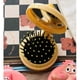 thumbnail image 3 of Yellow cartoon, professional mini travel hair brush comb, compact, 3 of 5