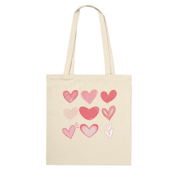 Love Never Gives Up - Tote Bag ( Color:Natural;)