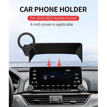 WEIFEI-MaserWeller Car Phone Holder for Honda Accord 2018-2022 Accessories 8-Inch Screen Fixed Clip, 360° Rotation Phone Mount Compatible with MagSafe, Cell Phone Holder That Does Not Affect Air