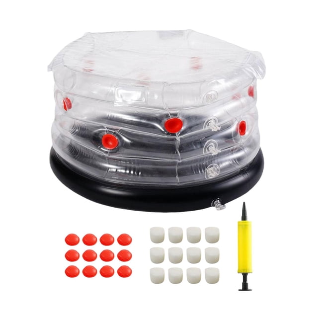 Bolsa de de hongos inflable Camas de plantación de jardín Plegable Durable Fácil de usar Bolsa de plantación de plantas Maceta de para Redondo shamjiam Sembradora de cultivo de hongos