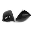 thumbnail image 3 of Left&Right Gloss Black Wing Mirror Cover Caps for Seat Ibiza 6J MK4, 3 of 5