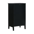 thumbnail image 4 of Linon Fetti Black Small Cabinet, 4 of 16
