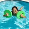 Foam Paddles with Round Shape and Buoyant EVA Material, Pool Exercise Equipment for Water Resistance Training, Lightweight, Water-Repellent for Pools, Lakes, and Beaches.