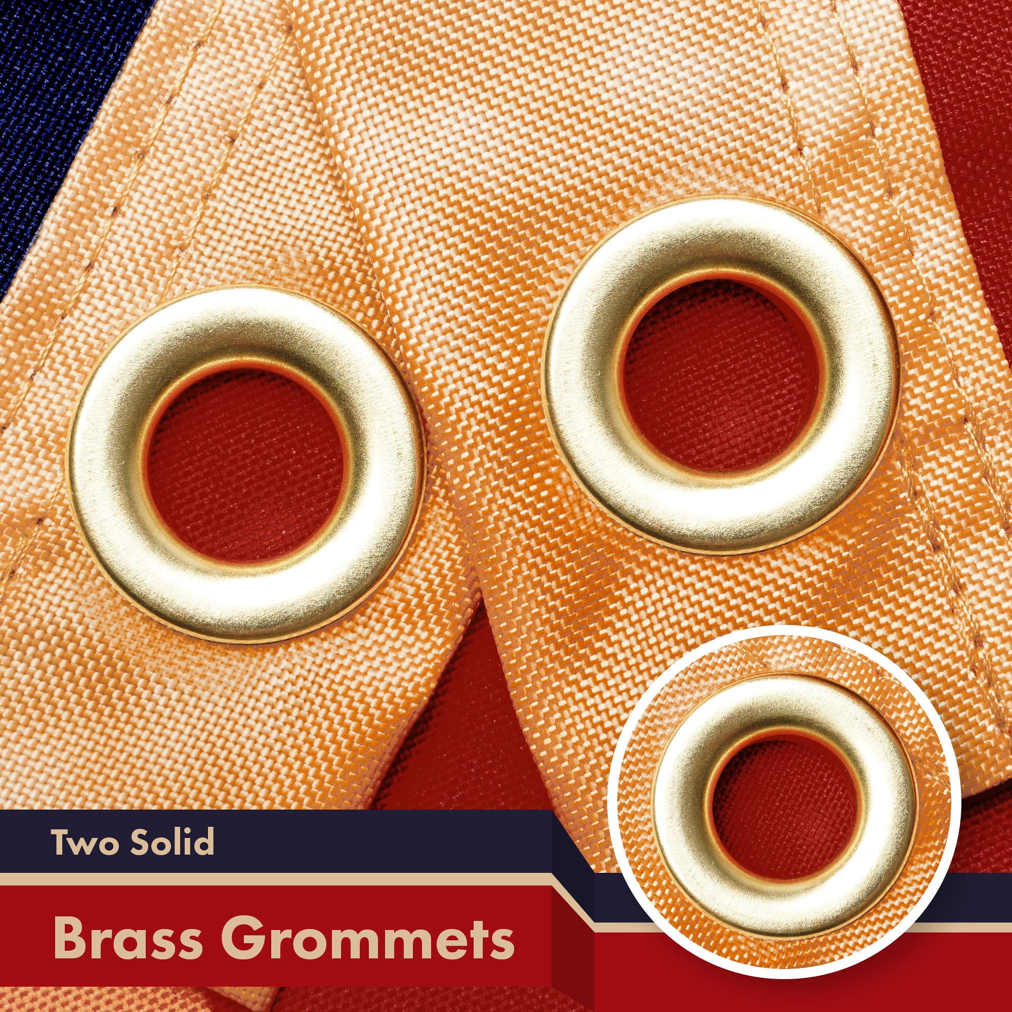 G128 Betsy Ross 1776 Tea-Stained Flag | 3x5 Ft | LiteWeave Pro Series Printed 300D Polyester | Historical Flag, Indoor/Outdoor, Vibrant Colors, Brass Grommets, Thicker and More Durable Than 100D 75D