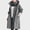A130 Gray, variant on Xdegoge Teen Girls Long Sleeve Hooded Trench Coat Casual Basic Solid Outerwear Windbreaker Button Down Fall Winter School Daily Wear Activewear Stylish Long Jackets