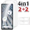 thumbnail image 1 of Protector de pantalla frontal para móvil, cristal templado con 1-3 piezas para lente de cámara de teléfono, para Google Pixel 6A 7A Pixel 7 1-3 piezas, 1 of 4