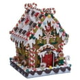 thumbnail image 2 of Kurt Adler 8 5/8-Inch Claydough and Metal Candy House with C7 UL Lighted Decorations, 2 of 4