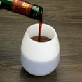 thumbnail image 2 of Set of 4 Silicone Wine Glasses Unbreakable stemless Rubber Drinking Cups 14 Ounce Shatterproof Wine Cups, 2 of 3