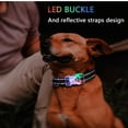 thumbnail image 4 of Glowing Dog Collar, Eye Catching Comfortable Fun 3 Flashing Modes Durable LED Dog Collar  for Walking for Dark S,M,L, 4 of 7