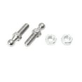 thumbnail image 3 of Unique Bargains 4 Set 10mm Car Gas Strut Ball Stud Silver Tone for Gas Struts Shock, 3 of 5