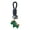 Black flocked cowhid Green pony, variant on Fashionable Leather Keychain Horse Pendant Keyring Backpack Pendant Daily Use Key Holder for Gifting and Personals Use