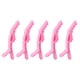thumbnail image 1 of EeaseMX 15 pinzas de peluquería portátiles de plástico con forma de cocodrilo, pinzas separadoras para el cabello, pinzas para colocar el cabello en casa (rosa), 1 of 8