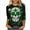 #7_Green,Clearance Deals, variant on 2025 St Patricks Day Tee Shirts for Women Funny Festival Blouse Sparkler Lucky Shamrock Clover Graphic Tees Fashion 3/4 Sleeve Clothes(Green,XXL)
