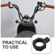 thumbnail image 3 of SHOWERORO 1Jgo Soporte Negro Para Montaje De Luz De Motocicleta Con Abrazadera Resistente Para Faros Y Uso, 3 of 8