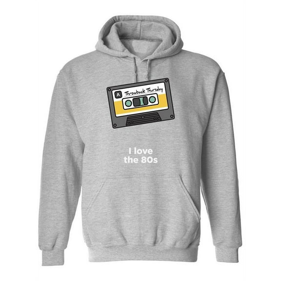 80's Throwback Hoodie Women -Image by Shutterstock, Female Small