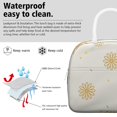 thumbnail image 3 of Insulated Lunch Bag for Women, Floral Print Oxford Fabric Lunch Box, Leakproof Thermal Cooler Tote for Work, School & Picnic, Daisy Floral Print, 3 of 5