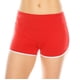 thumbnail image 3 of Shorts Booty SIEMPRE Sexy Lindos Suaves para Yoga y Danza Rojo Blanco Mujer, 3 of 6