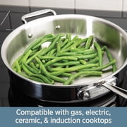 All-Clad D3 Stainless 3-ply Bonded Cookware, Stockpot with lid, 12 quart