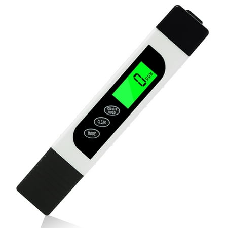 Handheld TDS ppm Meter, Water Quality Tester 0-9999 ppm Measurement Range, ± 2% Accuracy for Hydroponics, Ro System, Pool, Aquarium, Spa and Water