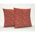 thumbnail image 2 of Spring Flowers Pillowcase / Pillow Cover by Penny's Needful Things (14 x 20) (Red), 2 of 4