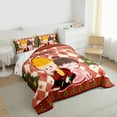 thumbnail image 3 of Castle Fairy Boys Girls Kawaii Ballet Girl 2Pcs Bedding Comforter Set,Merry Christmas Tree Twin Comforter Sets,Geometric Plaid Grid Breathable Bedding Set,Super Cozy Room Decor, 3 of 8