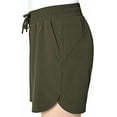 thumbnail image 3 of Mondetta Womens Pull-On Short (Burnt Olive, XX-Large), 3 of 4