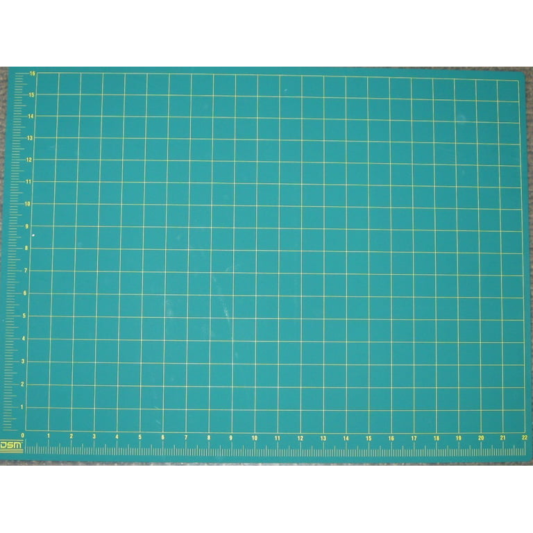 A2 Cutting Mat 45cm X 60cm 3mm With Metric Printed Grid Lines to