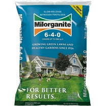 Milorganite All-Purpose Eco-Friendly Slow-Release Nitrogen Lawn Fertilizer 6-4-0, 32lb