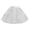 White, variant on Women Petticoat 2 Adjustable Skirt Lace Short Underskirt For Dress, Black
