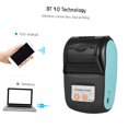 thumbnail image 6 of Tomshine PT-210 Portable Thermal Printer Handheld 58mm Receipt Printer for Retail Stores Restaurants Factories Logistics, 10 Paper Rolls, 6 of 9