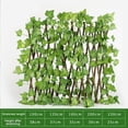 thumbnail image 4 of 40cm Adjustable Simulation Fence Leaf Fence Artificial Fence Net Rattan Decorative Fence for Home Garden Decoration, 4 of 7