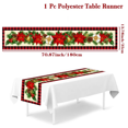 thumbnail image 1 of Christmas Table Runner Cloth Merry Christmas Table Decor for Home 2024 Tablecloth Xmas Ornament Navidad Natal New Year Gift 2025, 1 of 5