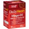 Schiff® Daily Heart Mega-D3® 5000 IU Softgels Dietary Supplement 90 ct Box