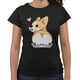 thumbnail image 1 of Playera Perrito Trasero Dama Once Playera manga corta, 1 of 3