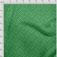 thumbnail image 4 of oneOone Cotton Cambric Green Fabric Geometric Sewing Fabric By The Yard Printed Diy Clothing Sewing Supplies 42 Inch Wide, 4 of 4