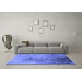 thumbnail image 3 of Ahgly Company Indoor Rectangle Oriental Blue Industrial Area Rugs, 5' x 7', 3 of 4