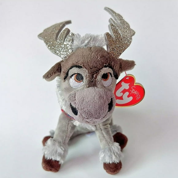 15cm Ty Beanie Frozen 2 SVEN the Gray Reindeer Plush Toy Soft Cute Children Popular Birthday Christmas Gift Stuffed Animals